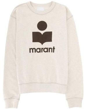 Isabel Marant Mikoy Crewneck Sweatshirt - White
