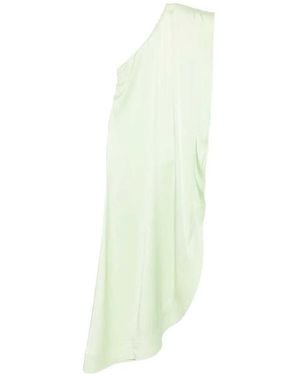 Stella McCartney Long One-Shoulder Dress - White