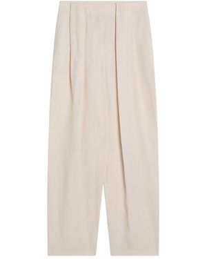 Stella McCartney Stella Mc Cartney Pantaloni Color Burro - Bianco