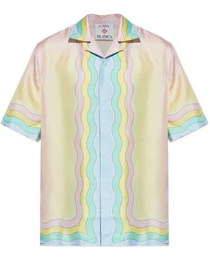 CASABLANCA Printed Shirt - White