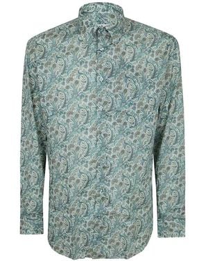 Etro Paisley Shirt - Blue