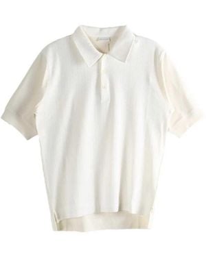 Dries Van Noten Polo 03310-Hettonio 3136 M.K.Ss.Polo - White