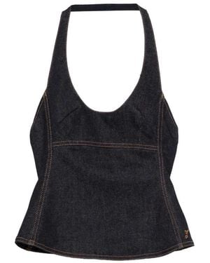 Jacquemus The Lavoir De Nîmes Denim Top - Black