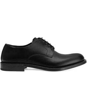 Dolce & Gabbana Brushed-Effect Derby - Black