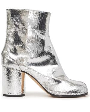 Maison Margiela Stivaletti Tabi 80Mm-Donna - Bianco