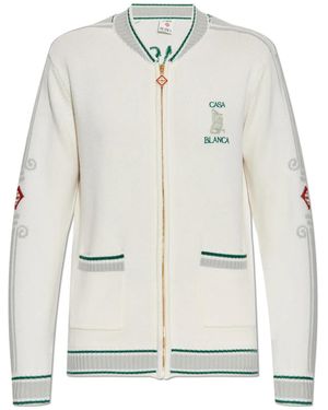 CASABLANCA Giacca Casa Club - Bianco