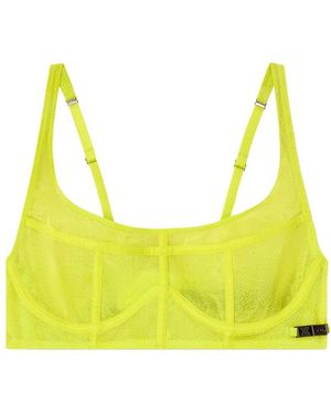 Diesel X Fenty By Rihanna Longline-Bra - Yellow