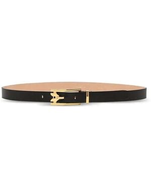 Victoria Beckham Dorian Buckle Belt - White