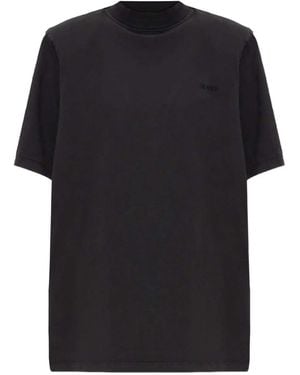 The Attico Turtleneck T-Shirt - Black
