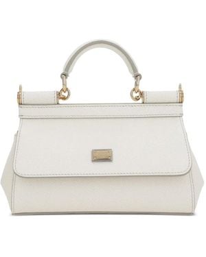 Dolce & Gabbana Borsa Tote Sicily - Bianco