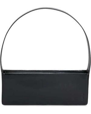 Jil Sander Monolith East-West Shoulder Bag - Black