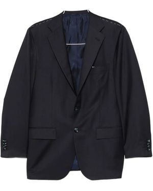 Kiton Single-Breasted Suit - Blue