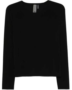 Norma Kamali Long-Sleeves Top - Black
