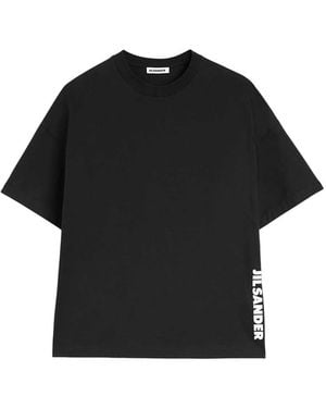 Jil Sander T-Shirt Girocollo - Nero
