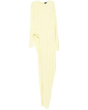 Tom Ford Evening Dress With Side Slit - Yellow
