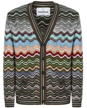 Missoni Zigzag Cardigan - Grey