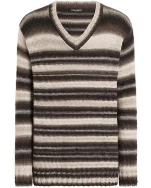 Dolce & Gabbana Wool-Blend Jumper - Grey