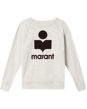 Isabel Marant Millyny Cotton Sweatshirt - White
