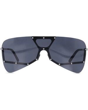 Rick Owens Tower Sunglasses - Blue