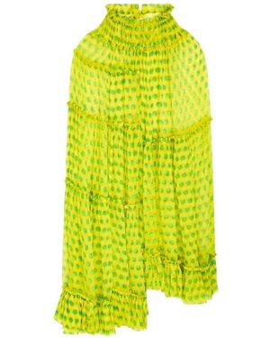 Dries Van Noten Polka Dot Dress - Yellow