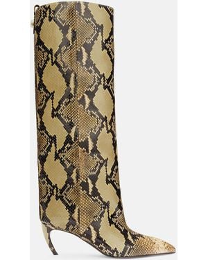 The Attico Lea' Boot And Sahara - Green