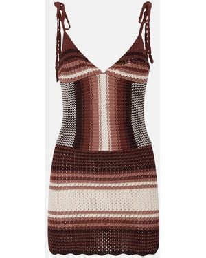The Attico Dresses Gend - Brown