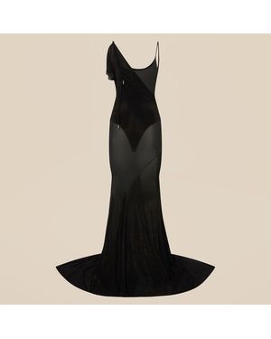 The Attico Runway "The Morning After" Gend - Black