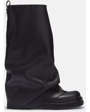 The Attico Stivale Combat 'Robin' - Nero