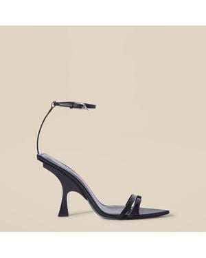 The Attico Ester' Sandal Mismatched - Natural