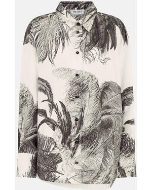 The Attico Diana' And Shirt - Grey