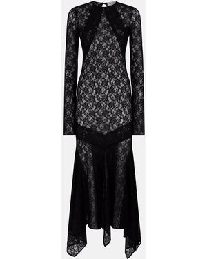 The Attico Midi Dress - Black