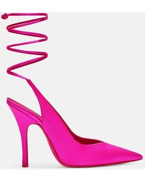 The Attico Venus' Slingback - Pink