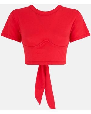 The Attico T-Shirt - Red