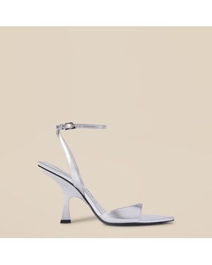 The Attico Gg' Sandal Mismatched - Natural