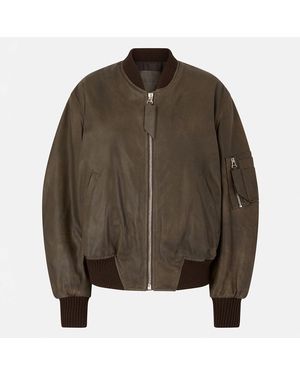 The Attico Lark Pirate 'Anja' Bomber - Brown