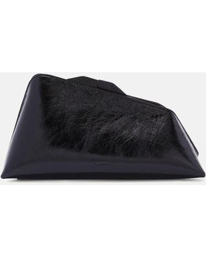 The Attico 8.30 Pm' Oversized Clutch - Black