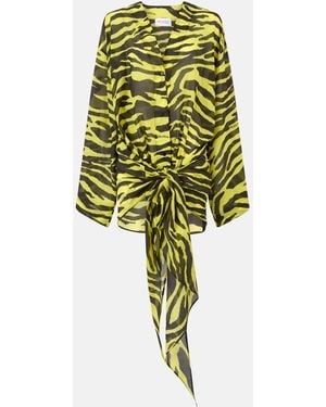 The Attico And Mini Dress - Green