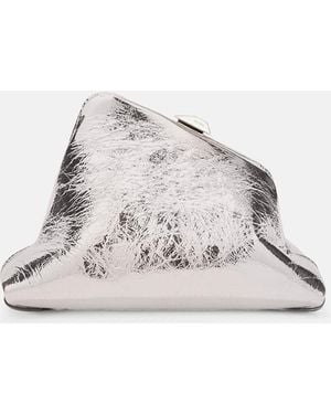 The Attico Day Off Small' Clutch - Grey