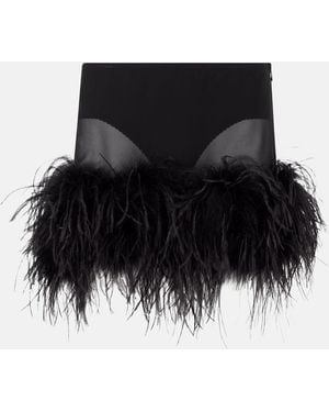 The Attico Mini Skirt - Black
