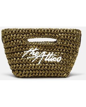 The Attico Via Dei Giardini 15' Tote Bag - Metallic