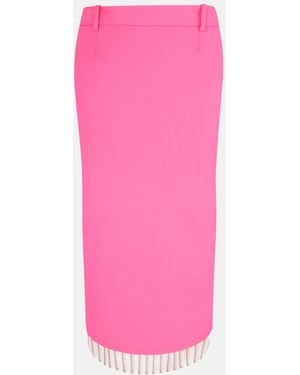 The Attico Midi Skirt - Pink