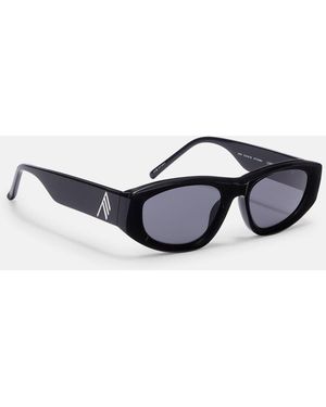 The Attico And Sunglasses - Black