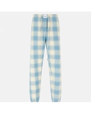 The Attico Light And Long Pant - Blue