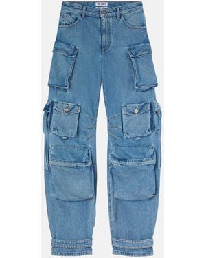 The Attico Trousers Gend - Blue