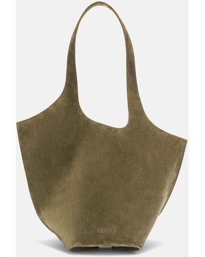 The Attico La Scoop' Shoulder Bag - Green