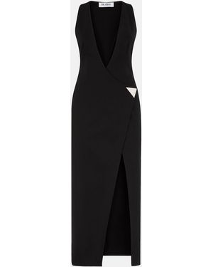 The Attico Midi Dress - Black