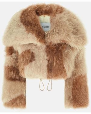 The Attico Coats Gend - Natural