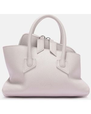 The Attico La Passeggiata Mini' Top Handle - Natural