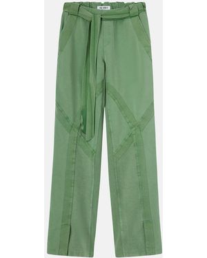 The Attico Long Pant - Green