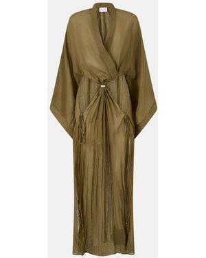 The Attico Maxi Dress - Green